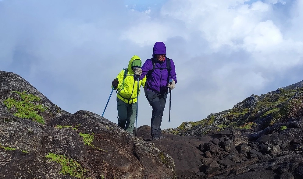 Mandatory footwear on Pico mountain