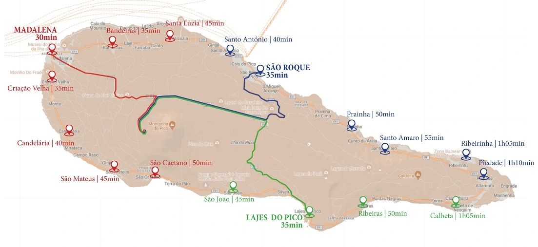 How to get to the mountain house
